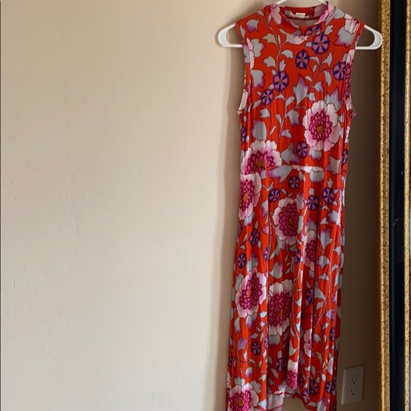 ANTHROPOLOGIE Maeve “Cleary” Sleeveless MIDI Dress - Picture 2 of 9